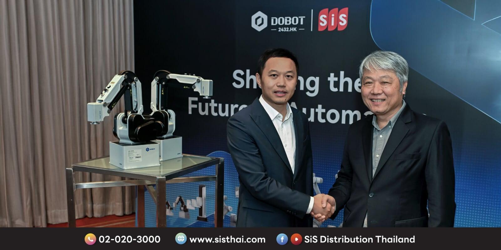 เอสไอเอส บุกตลาดหุ่นยนต์ โคบอท จับมือ ดูบอท ผู้นำระดับโลกขยายตลาดในไทย